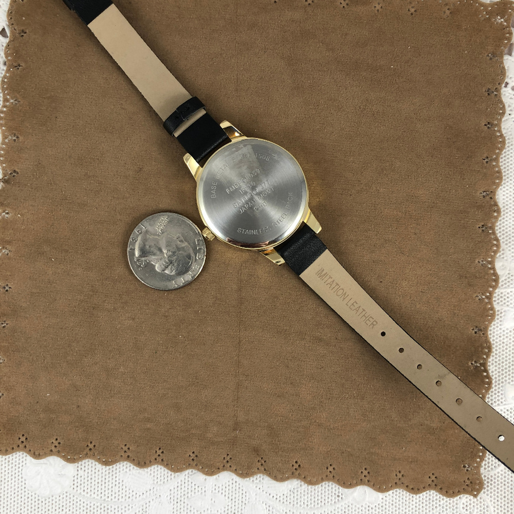 Glittery Folio Gold Dust and Diamonds Watch - Picture 4 of 7